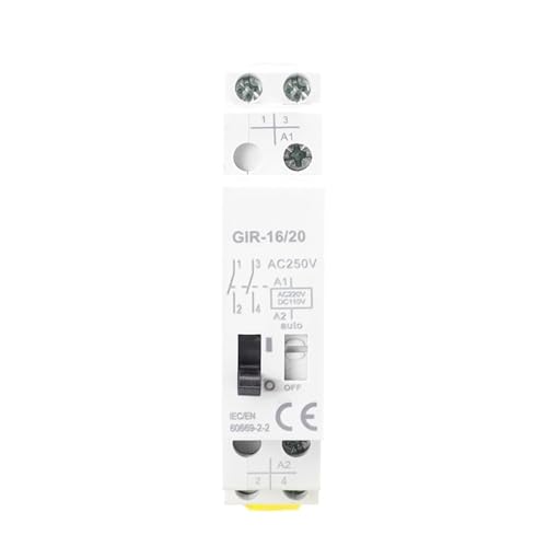 Relé de impulso AC230V DC110V de 16A: relé de control automático para iluminación doméstica 4