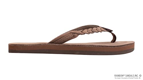 Image of Rainbow Sandals Kid's Single Layer Premier Leather Flirty Braidy