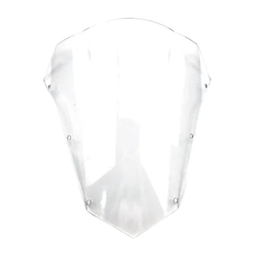 Pare-brise moto FZ6 S2 pour longs trajets routiers confort thermique transparent
