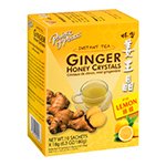 Prince of Peace Instant Teas Ginger Honey Crystals with Lemon Instant Tea 10 (0.6 oz.) packets (a) - 2pc