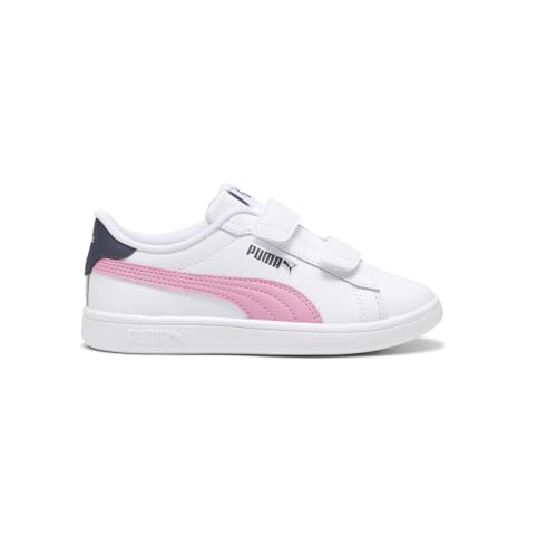 PUMA Kids Girls Smash 3.0 Slip On Sneakers Shoes Casual - White