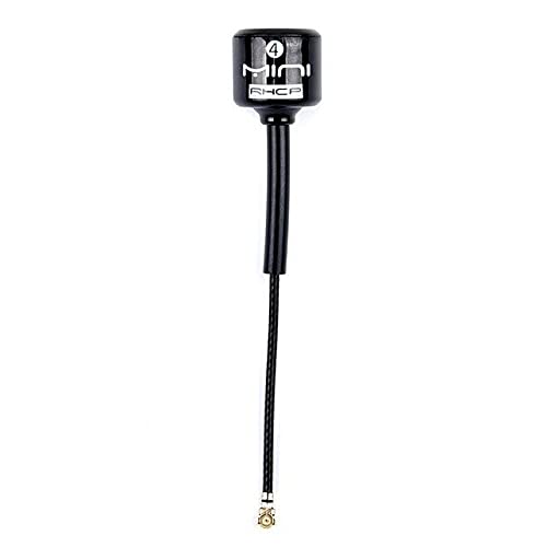 TYXTTGY Drone 5.8G 4 RHCP Antenna - 2.8Dbi High Gain for FPV RC Drone SMA/RP-SMA/MMCX/UFL Part(Black UFL)