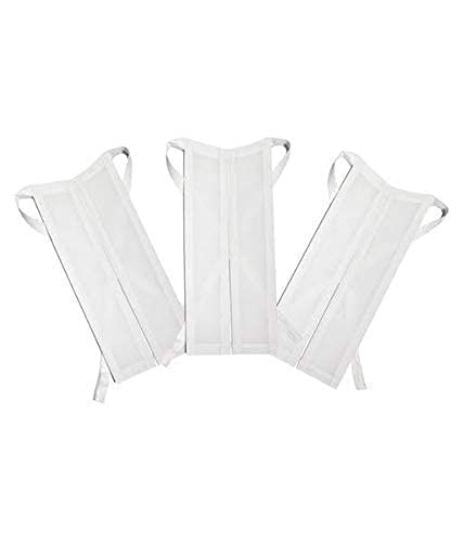 Cotton Advocate Band (White) 3 Pieces (Large) - Necktie - Men's Sports Adults-picture-38