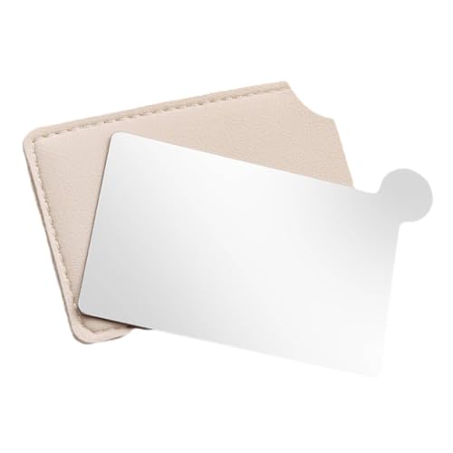 IWOWHERO Portable Stainless Steel Makeup Mixing Palette with Mirror Compact Cosmetic Mixing Tool for Foundation Eyeshadow Blush Durable Blending Tray for Makeup Artists