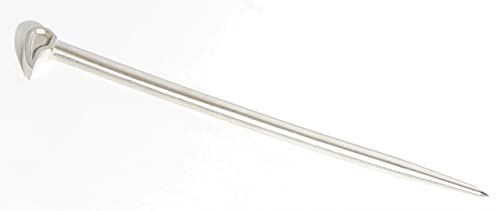 Hebeleisen Montagehebel 400mm Chrom Vanadium Vernickelt Rollkopf Made in Germany