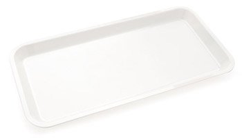 Harfield Individual Serving Platter White (Pack of 2) Polycarbonate Plastic