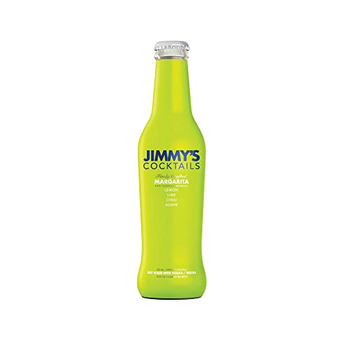 Image of Jimmy's Cocktails Margarita Cocktail Mixers (Pack Of 8) - Finely Crafted Non-Alcoholic Beverage Each 250Ml Bottle Makes 2 Drinks