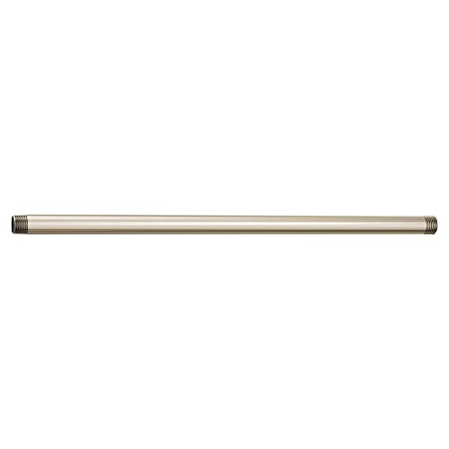 Moen 336651NL Extended 18-Inch Straight Overhead Shower Arm, Polished Nickel