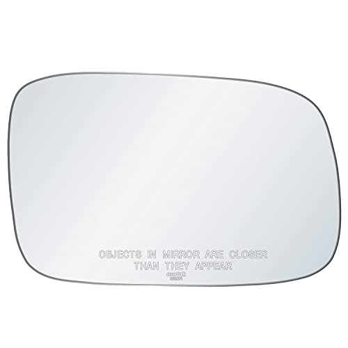 Exactafit 8120R Passenger Side Mirror Glass Right Hand Replacement Compatible With Lexus Es300 Es330 Gs300 Gs400 Gs430 Diagonal 7-1/16 Inch #TOP5
