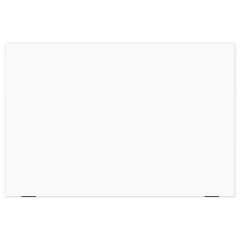 FSE 373-WGB6040M 60"W x 40"H Magnetic Wall-Mounted Glass Board