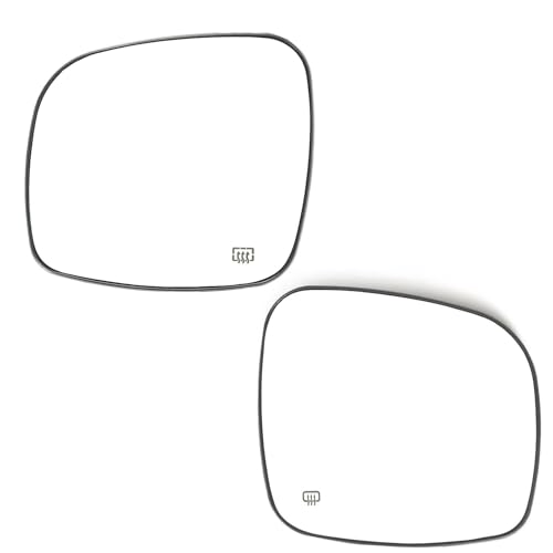 Verre de rétroviseur cassé sur Dodge Caravan résolu avec cette vitre chauffante clipsable