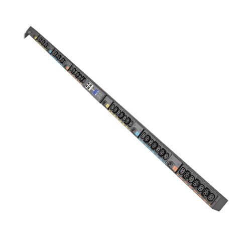 Eaton 3-Phase Metered Input Rack PDU G4, 208V, 42 Outlets, 40A, 14.4kW, CS8365 Input, 10 ft. Cord, 0U Vertical