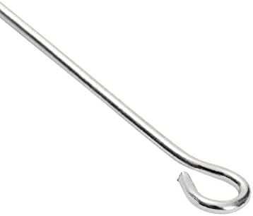 Eye Pins for Jewellery Making - 1200-Piece Jewellery Eye Pins 20-Gauge Jewellery Findings Eye Pins DIY Jewellery Making Supplies 8 Different Lengths 150 of Each 0.63-1.97 Inches 0.09 Inch Hoop