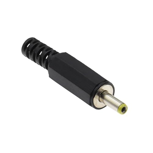 Conector de clavija DC macho de 3.5x1.35mm para cable de soldadura de corriente, 10 Uds