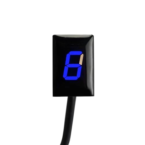 Indicateur 6 vitesses pour Suzuki SV650 RMZ250 RMZ450 LED bleu