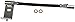 Dorman H622737 Rear Driver Side Brake Hydraulic Hose Compatible with Select Ford Models