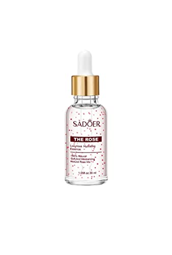 Sadoer Rose Essence Serum Face Serum Hydrating Serum for Face Anti Aging Moisturizing Beauty Serum Skin Care Serum Skin Rejuvenation Serum Hydration Serum Skin Care Products Self Care – 30ml