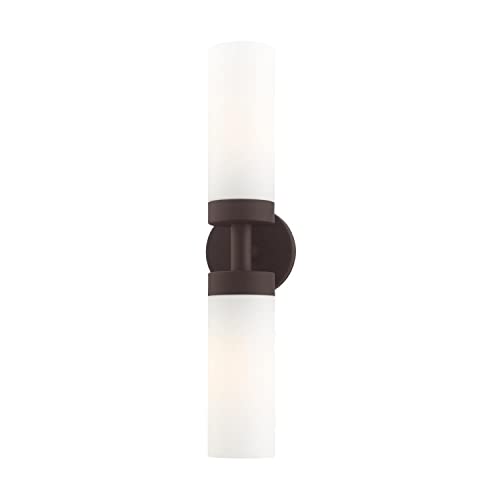 Image of Livex Lighting 15072-07 Aero Wall Sconce, Bronze