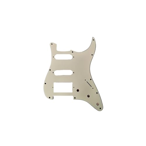 Pickguard guitare SSS 8 trous pour projet customisation guitare