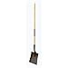 Square Point Shovel, Steel, Yellow