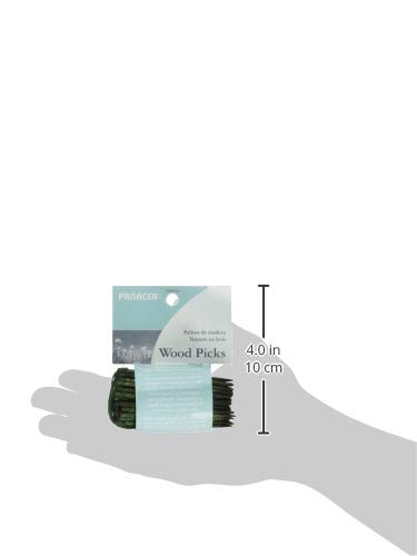 Plettri In Legno, 7,6 Cm, Confezione Da 90, Colore: Verde - 2