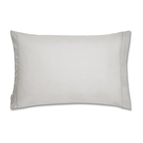 Bianca Plain Dyed Percale Silver parure respirante au toucher doux - 8