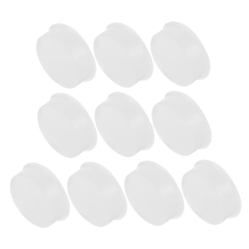 BESPORTBLE 10pcs Silicone Flute Hole Covers for Open Hole Flute Repair Maintenance Musical Instrument Accessories