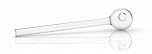 15 cm Pyrex Glass Oil pipe - Long Handle