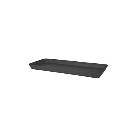 Capri Rectangular XL Saucer in Anthracite Cover