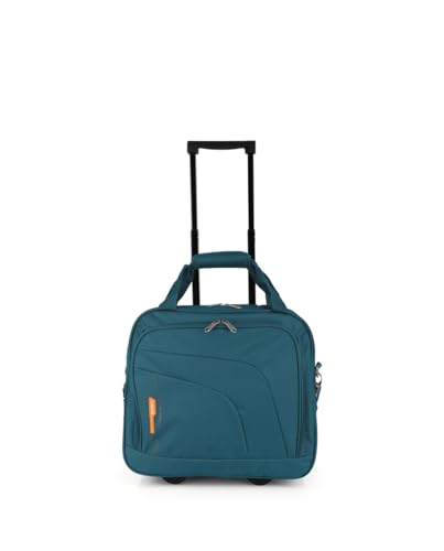 Gabol Valise à roulettes Week Eco souple d'une capacité de 25 L, turquoise