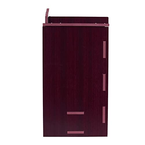 CrazyInk Wooden Readymade Wall Hanging Puja Temple for Home God Stand for Pooja Room Mandir Wood Devghar Stand for Office and Shop Crazyink-453 4