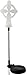 Moonrays 91243 Memorial Cross Solar Stake Light Fixture