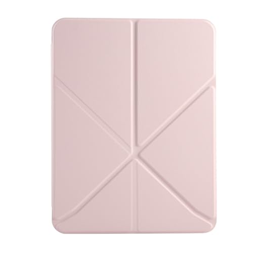 Étui iPad Air 5e génération rose protégeant des chutes quotidiennes