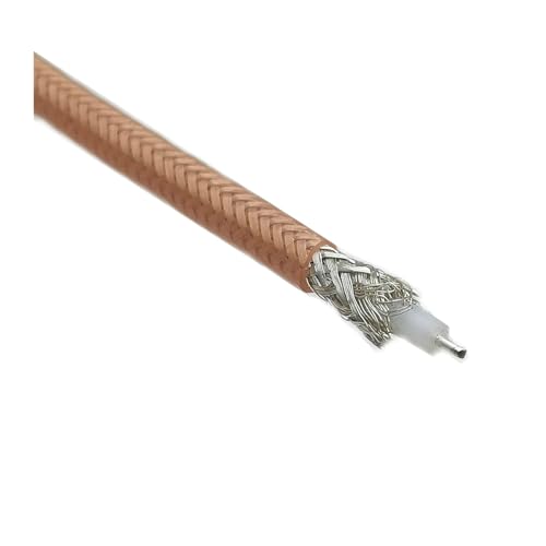 Câble coaxial RG142 50ohm anti-interférence de 500cm pour signal RF fluide
