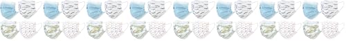 Product Image of the Kids Single Use Disposable Face Mask (Pack of 50), Boys - Assorted Prints