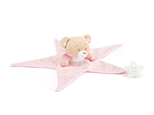 Doudou Ours Rose Trudi pour apaiser les nuits de bébé