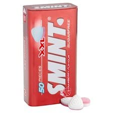 Smint XXL Sugarfree Strawberry Flavour 50 Pieces 35g