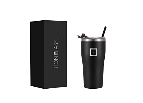 IRON °FLASK Rover Tumbler - 20 onzas, a prueba de fugas, botella de acero inoxidable aislada al vacío, frío caliente, doble pared, taza de viaje de café termo Cover
