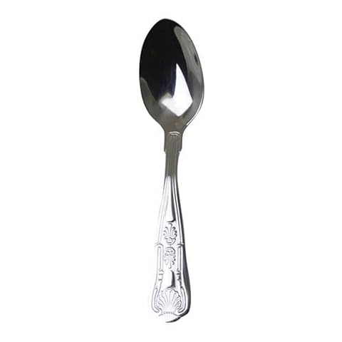 Acense Set of 12 Stainless Steel Teaspoons Cover
