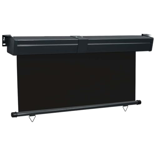 Store latéral pour balcon noir protection solaire extérieure terrasse 175x250cm - 3