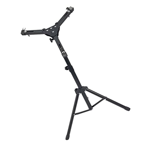ULDIGI Practice Drum Set Stand Dumb Drum Tripod 12 Height Adjustment Strong Rubber Pad St