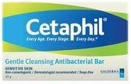 Cetaphil 3 PACK OF Cetaphil Antibacterial Gentle Cleansing Bar 127G