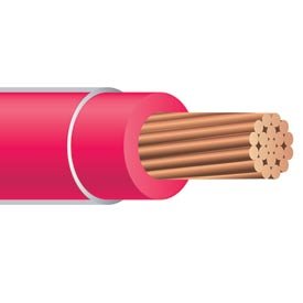 500FT 10 AWG THHN Solid copper Building Wire 600V Red