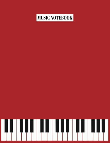 Music Notebook: Manuscript Paper, Staff Paper Music Writing Composition Pad | 100 pages | 8.5x11 Inches