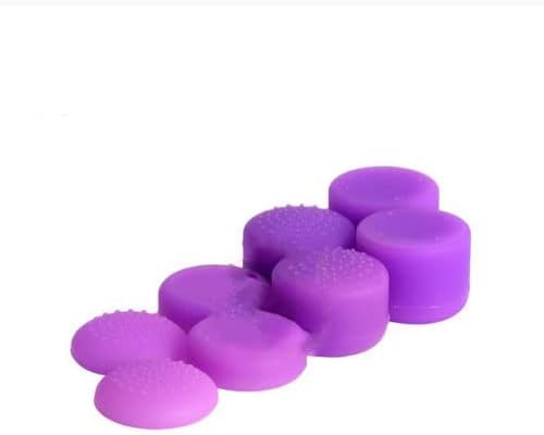 8 x Purple Performance Controller Joystick Analog Thumbstick Thumb Grip Cap Extender for Playstation 4 PS4 Playstation 5 PS5 Xbox