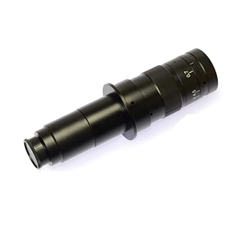 顕微鏡キット 51MP 60FPS 顕微鏡カメラ 180X レンズ HDMI USB 1080P 産業用電子デジタル顕微鏡 顕微鏡レンズアダプター(180X Lens)
