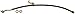 Dorman H621349 Front Passenger Side Brake Hydraulic Hose Compatible with Select Kia Models