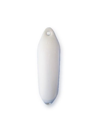 Boote & Yachten Kantschuster Fender Performance 20 x 80 cm mit Fenderleine Farbe weiß