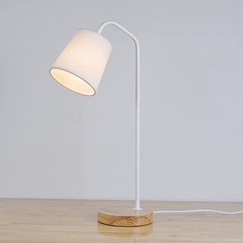 Lampe de table en bois pour éclairer un espace de travail sombre