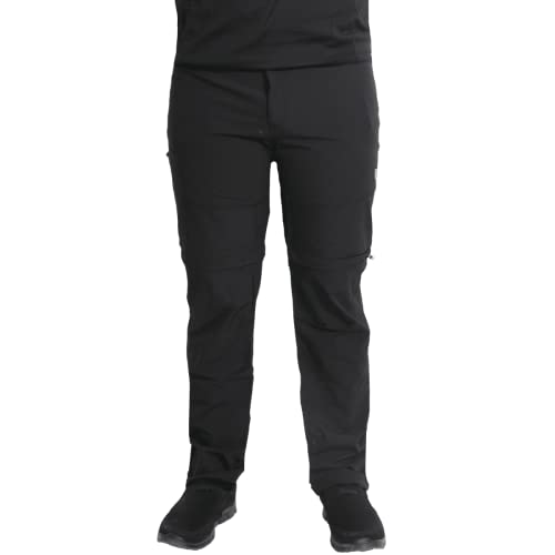Dobsom Himalaya Herren Zip-Off Wanderhose-elastisch-Outdoor-Trekking (XXL, Khaki) Cover